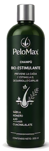 Shampoo PeloMax para cuidado capilar natural